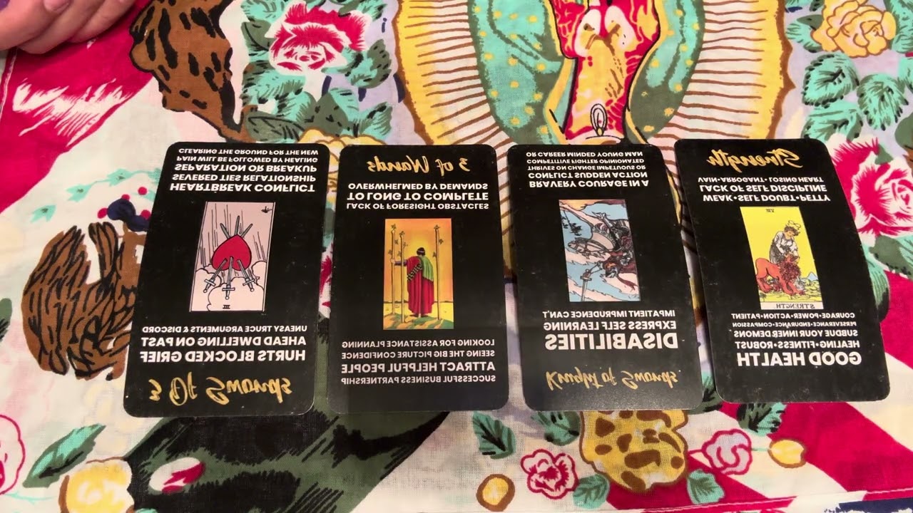 A conflict/betrayal at work, fear bc you cannot see the future/go with the flow #tarot #youtube 