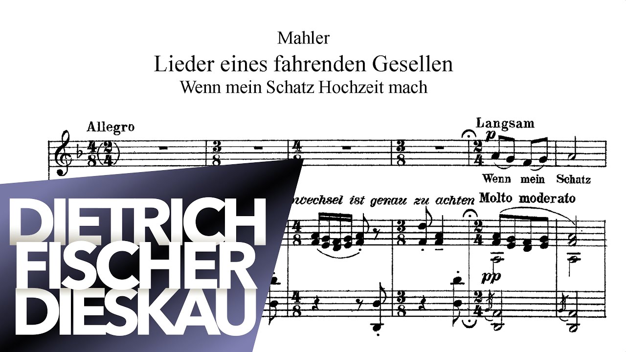 Mahler - Lieder eines fahrenden Gesellen - Dietrich Fischer-Dieskau