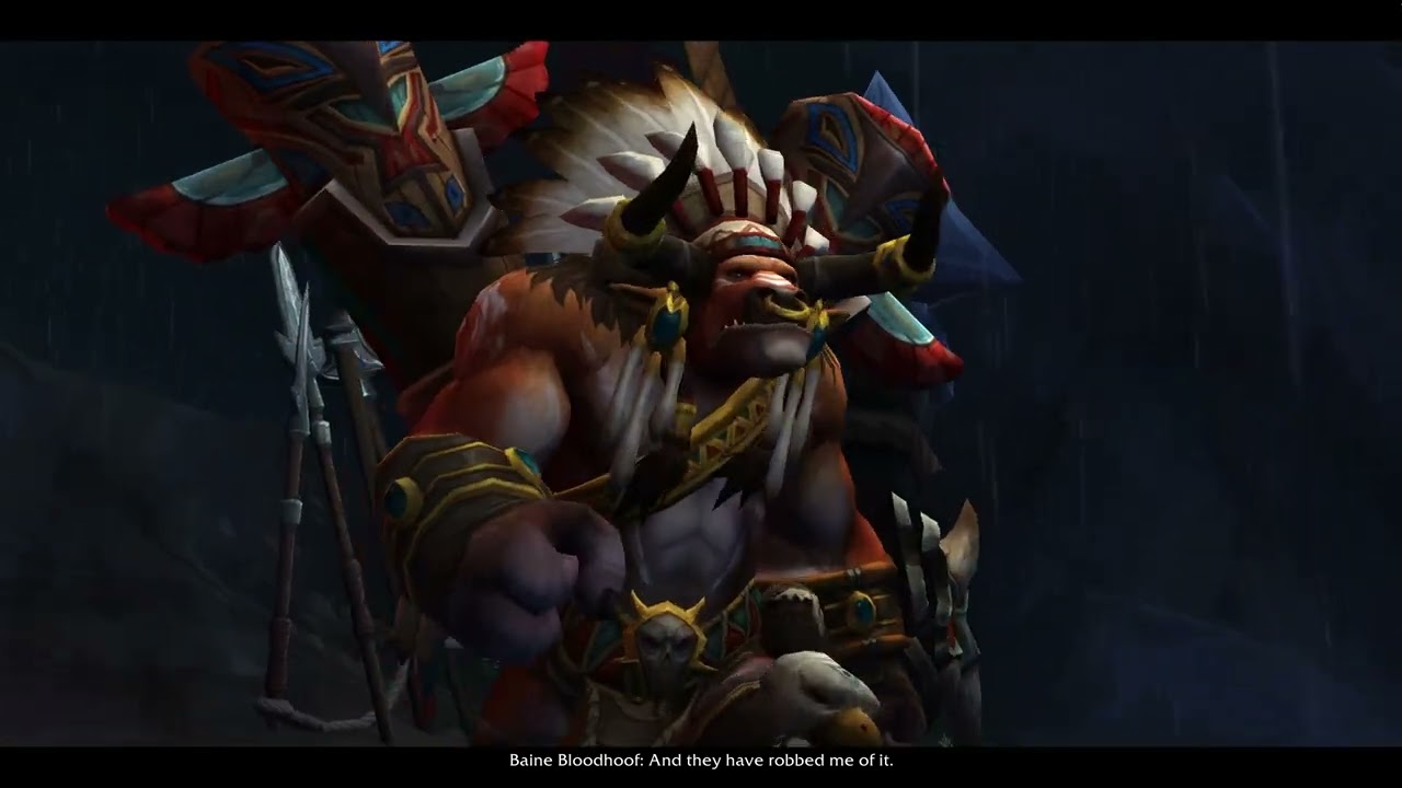 World Of Warcraft Dragonflight: Baine Bloodhoof Finds Bovan Windtotem