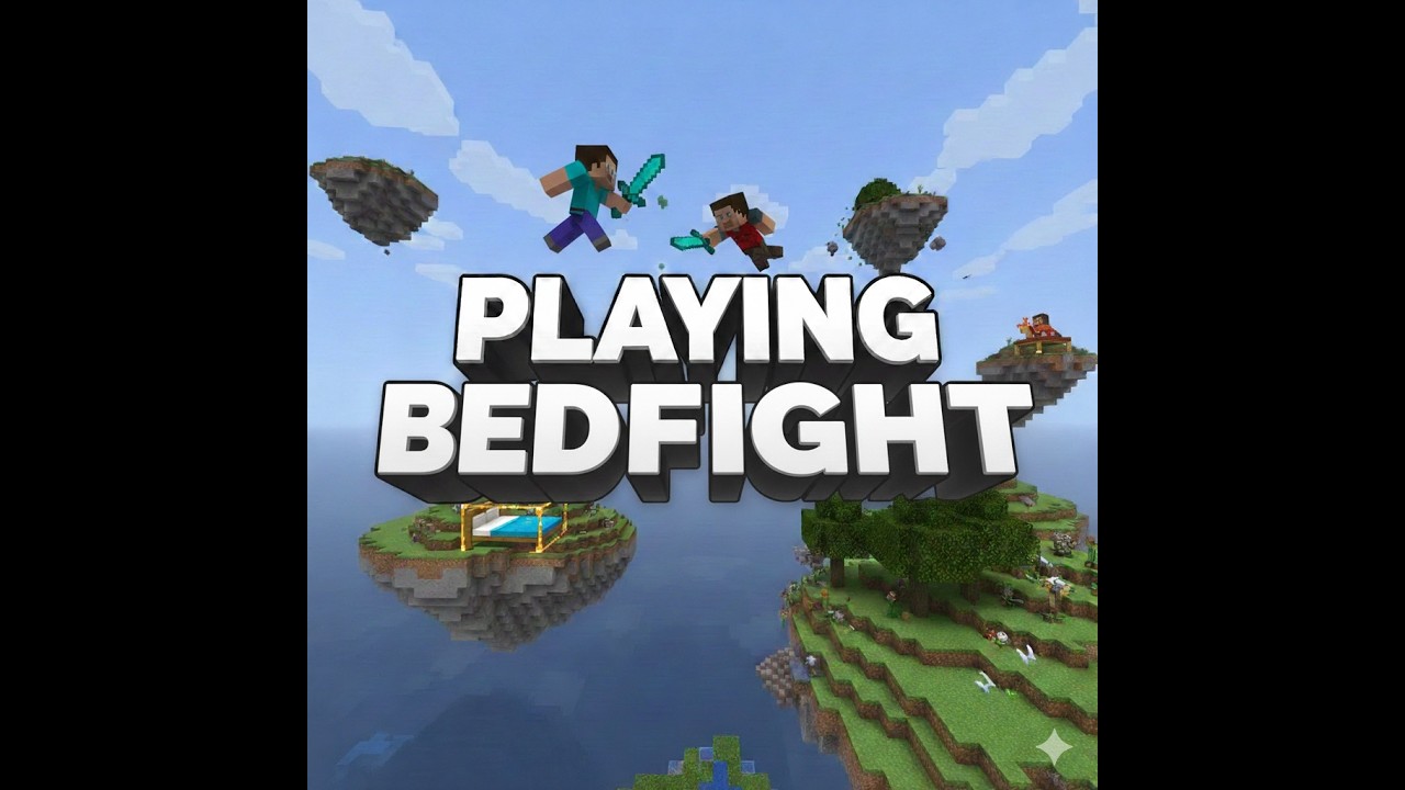 practicing Bedfight in twerion.net #bedwars #minecraft #1.8pvp