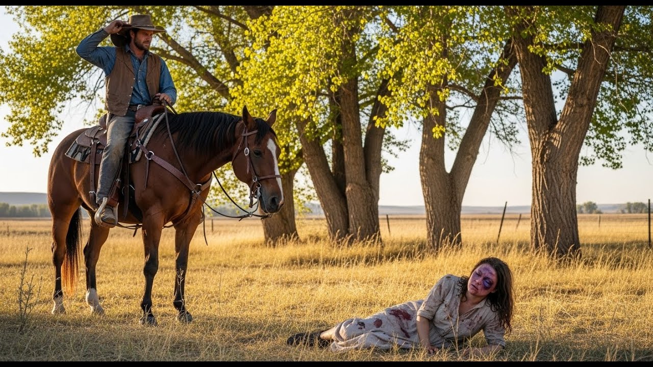 Fue golpeada y dejada a morir… un vaquero la encontró y le salvó la vida  Emotiva historia de amor d