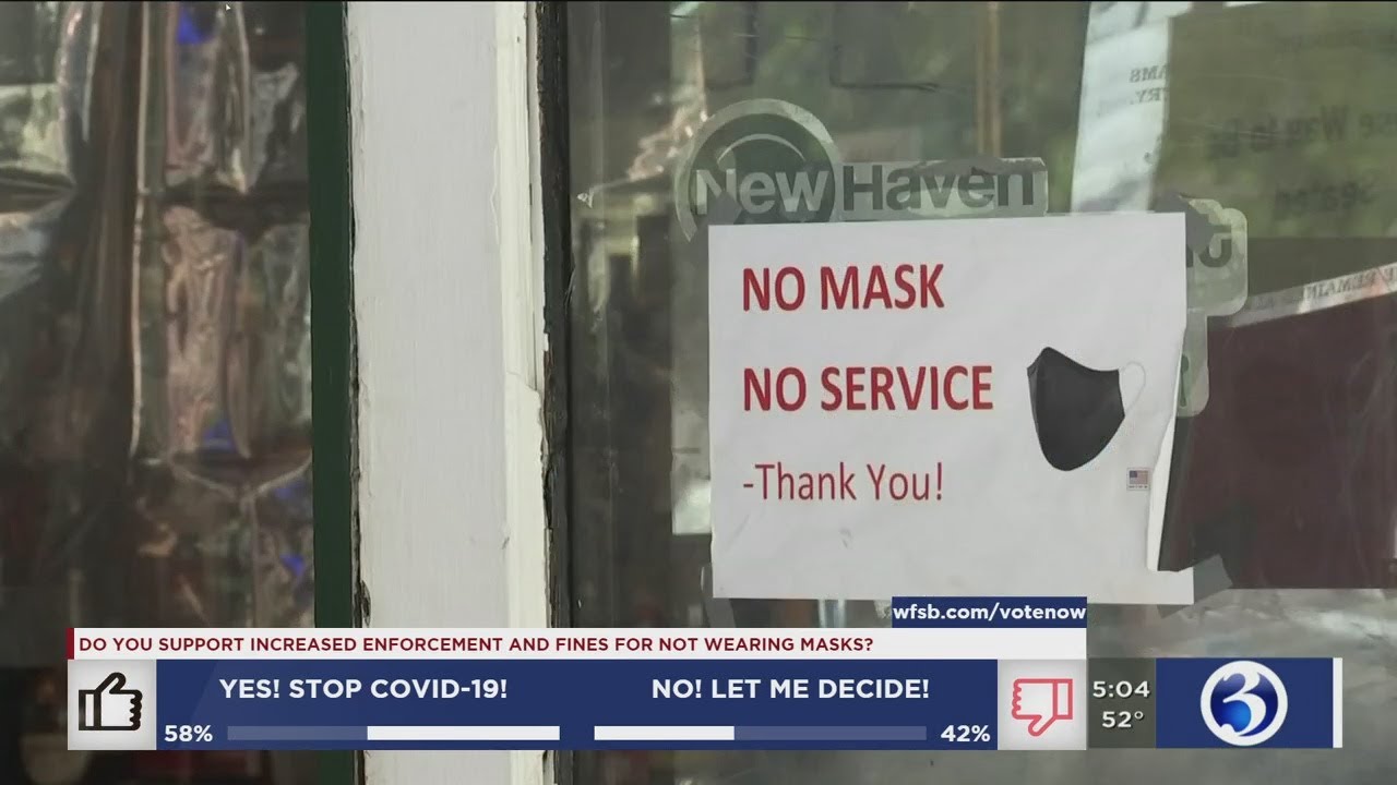 VIDEO: People to be fined for not wearing masks