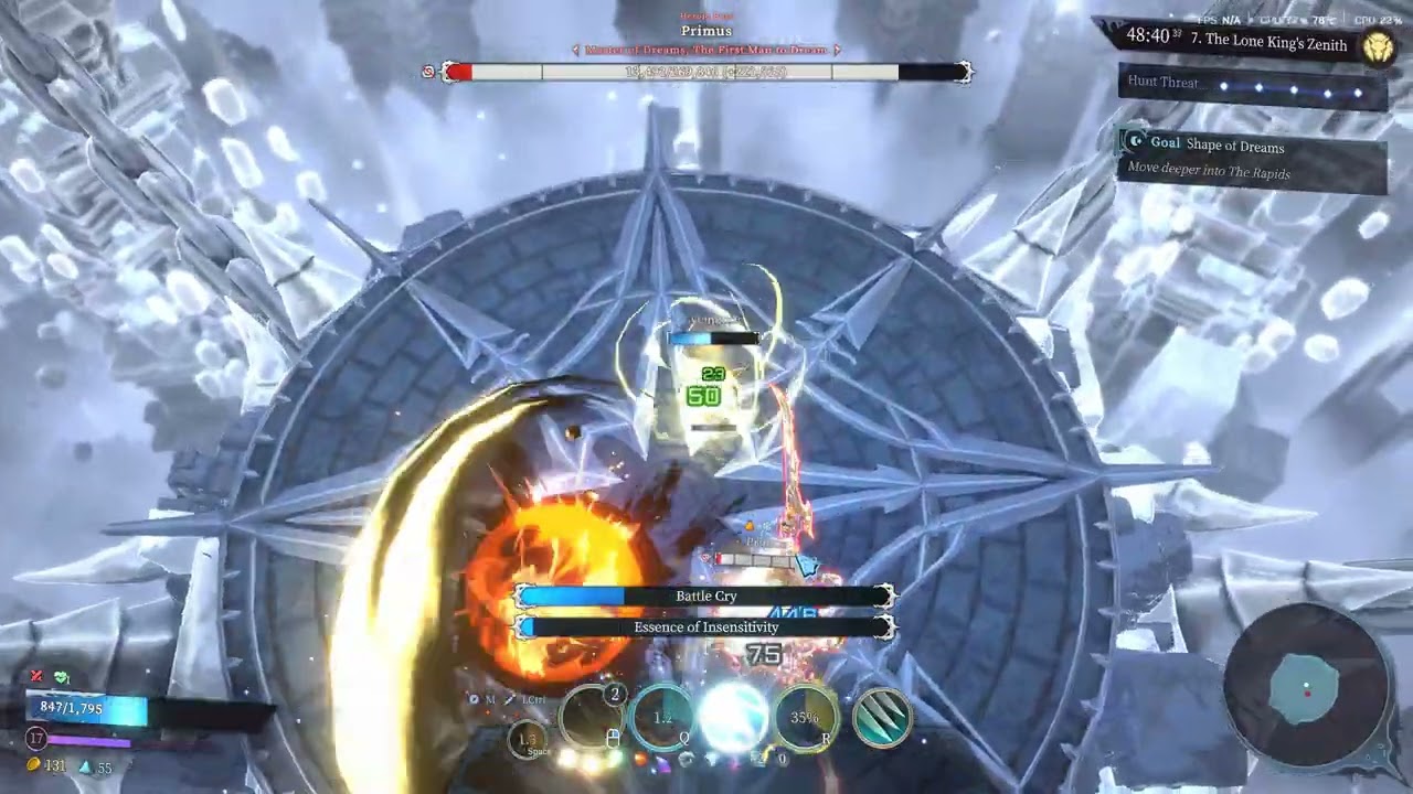 Shape of Dreams First time fighting Primus was a disaster