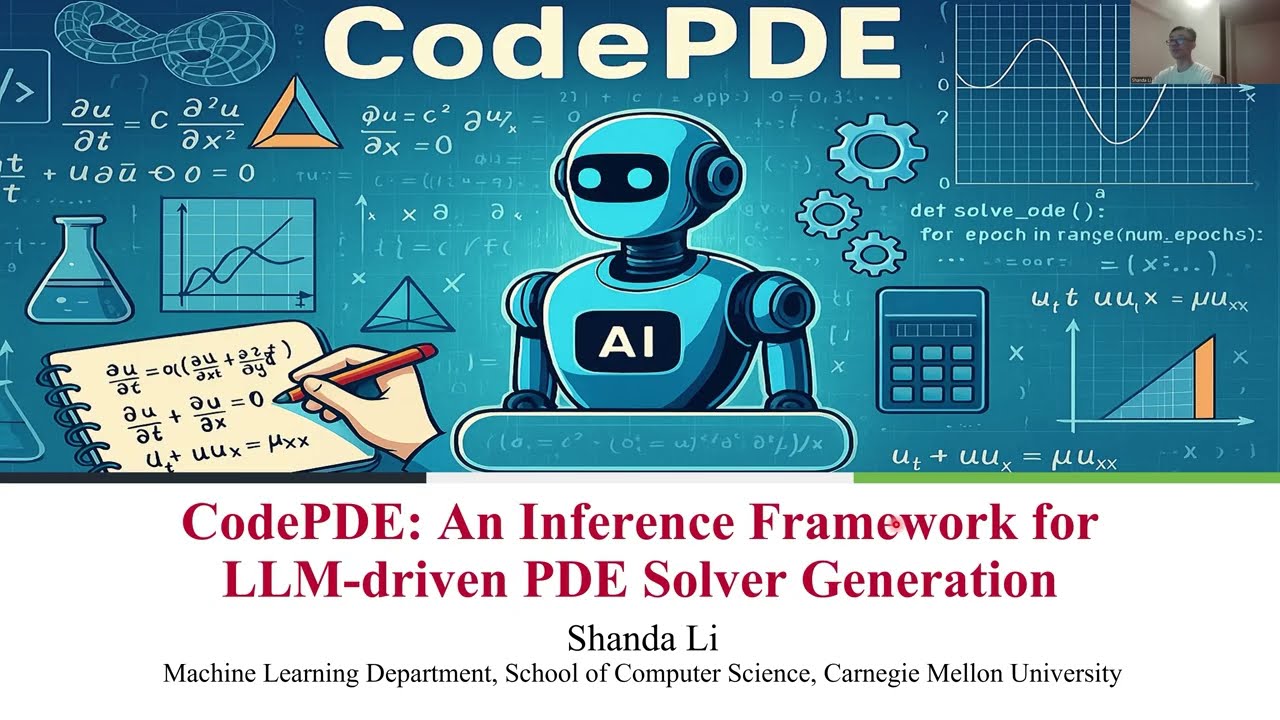 [TMLR] CodePDE: LLM-driven PDE solving