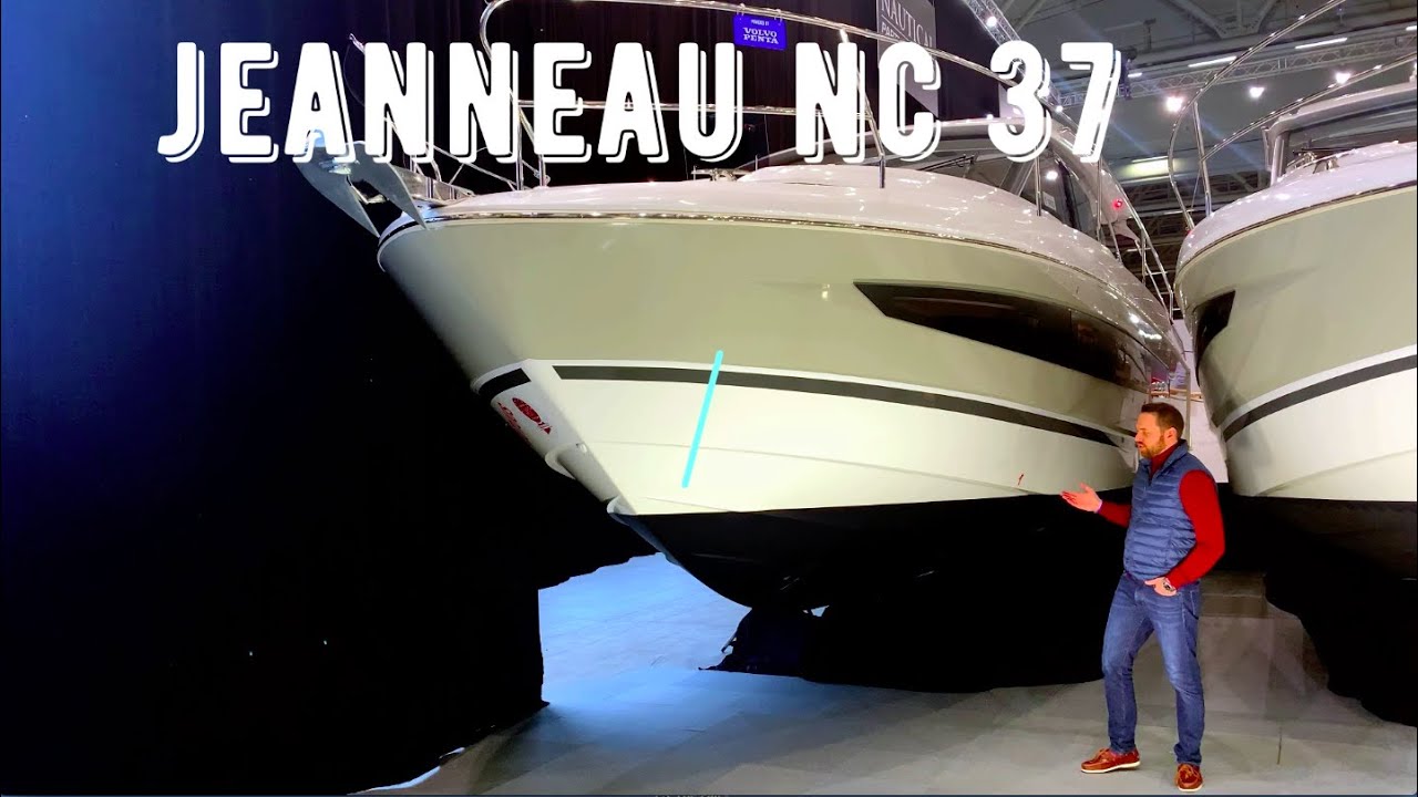 Jeanneau NC 37.  Обзор  катера 2020 года. Входной билет в яхтинг