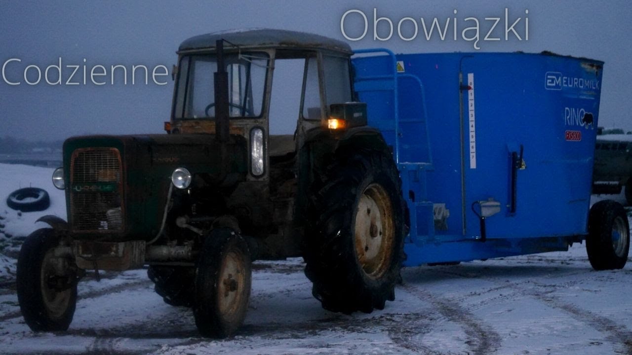 Codzienne obowiązki U-R-S-U-S c-355 EuroMilk Rino FXS 800