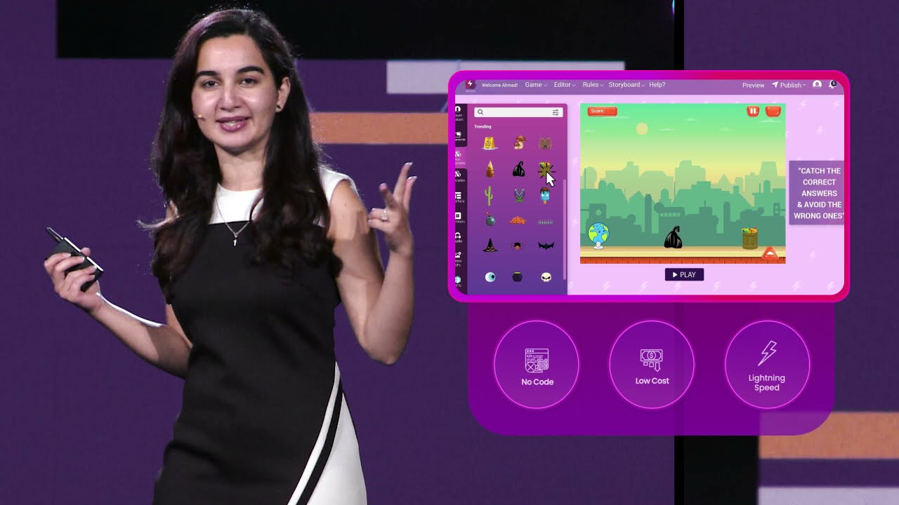 Breshna - Making Games with no code!