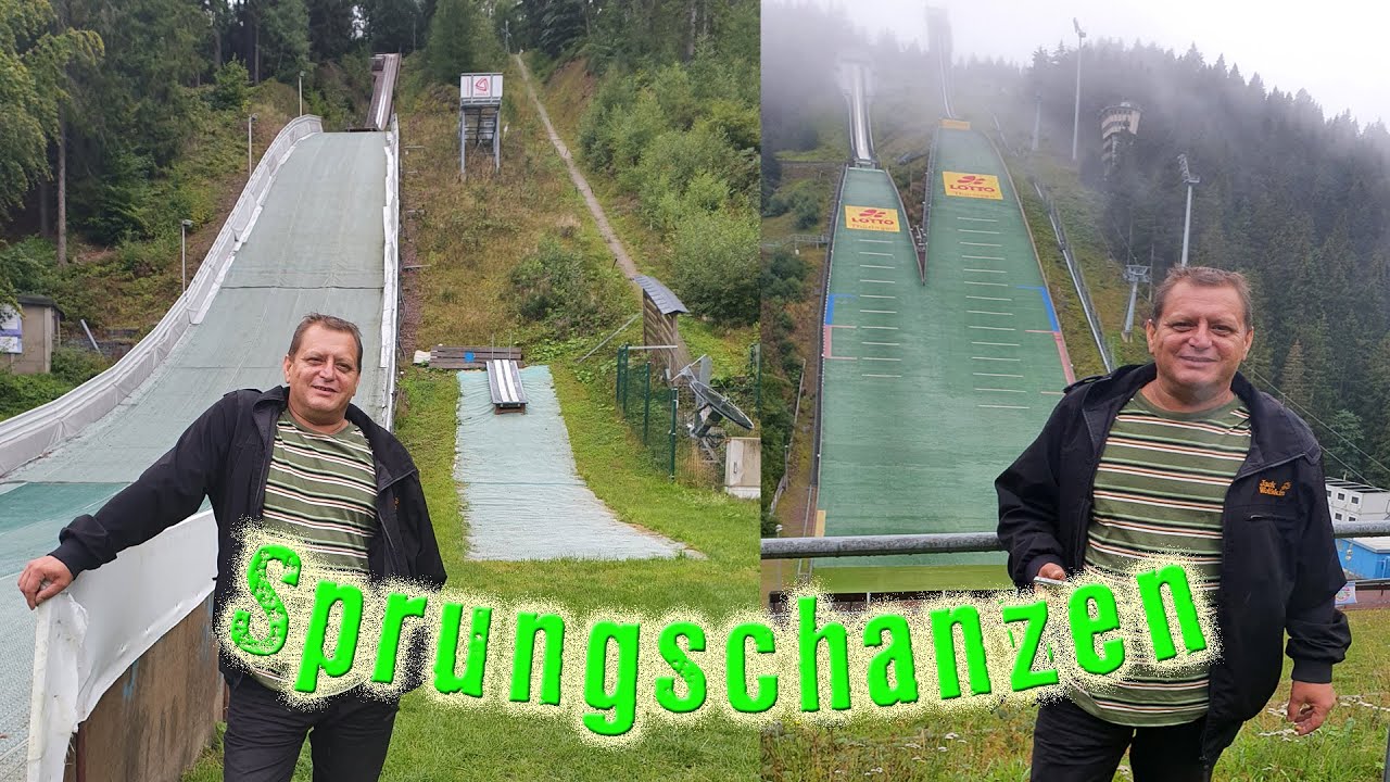 Sprungschanzen in Steinbach-Hallenberg und Oberhof