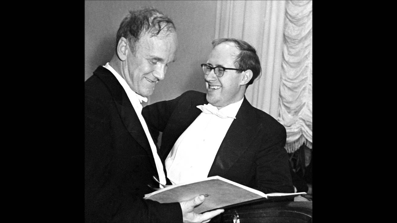 Brahms - Cello sonata n°2 - Rostropovich / Richter 1959