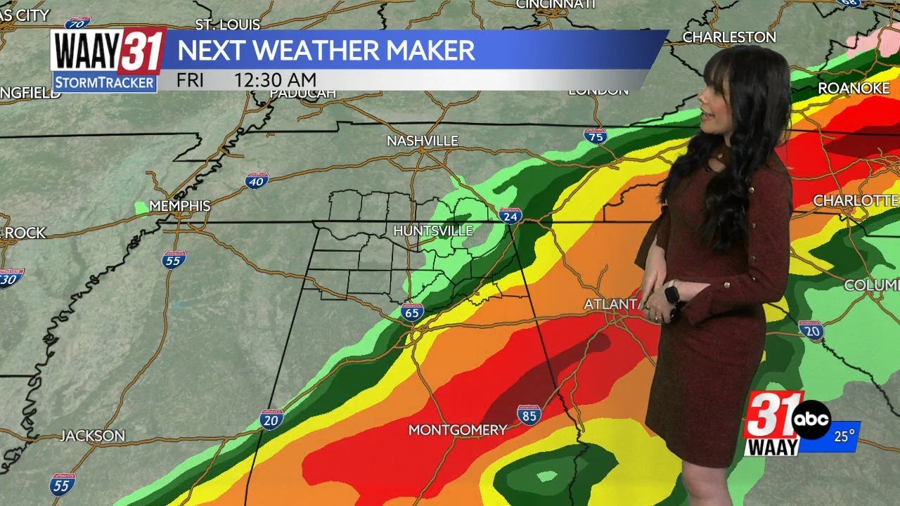 Tracking a warm up and our next weather maker