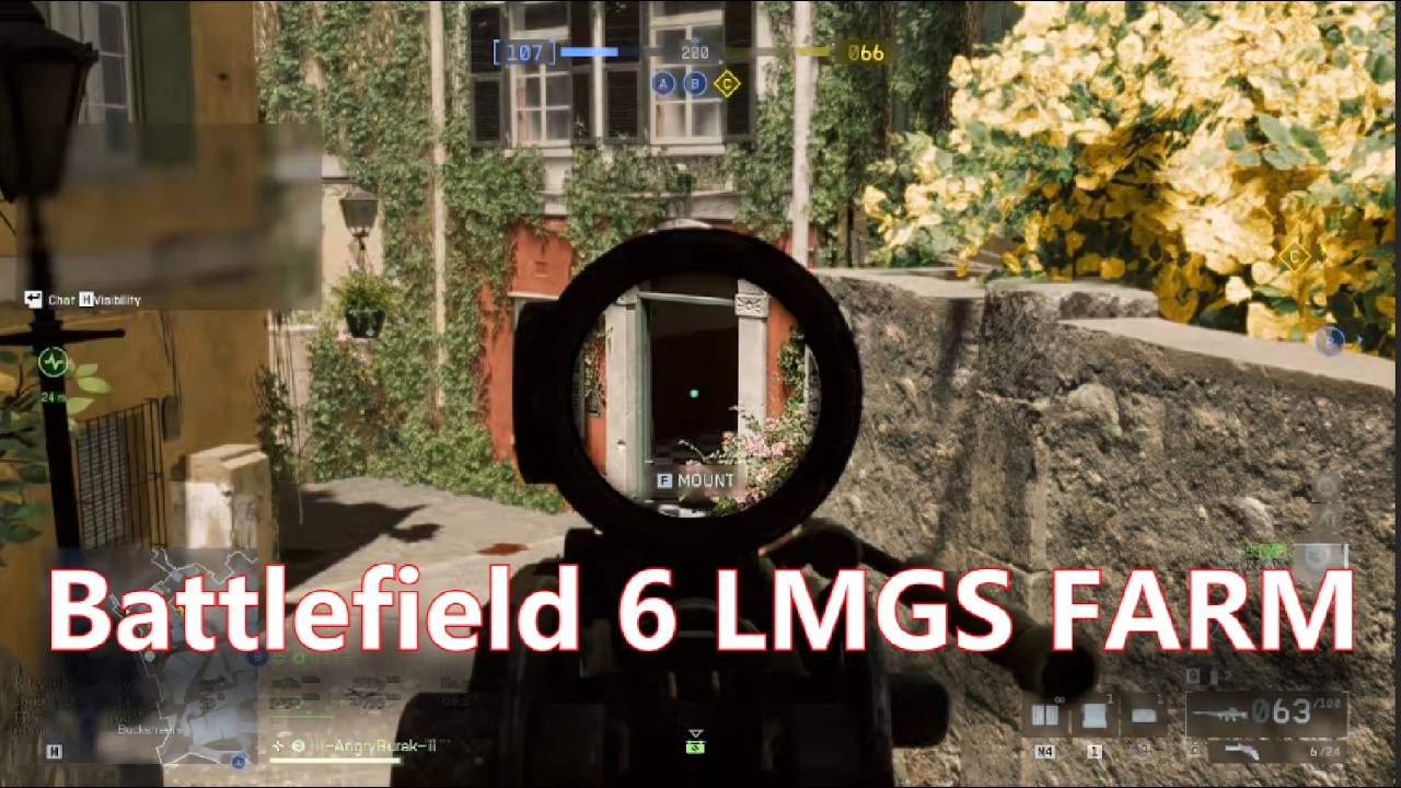 Battlefield 6 LMGS FARM, dominition & TDM