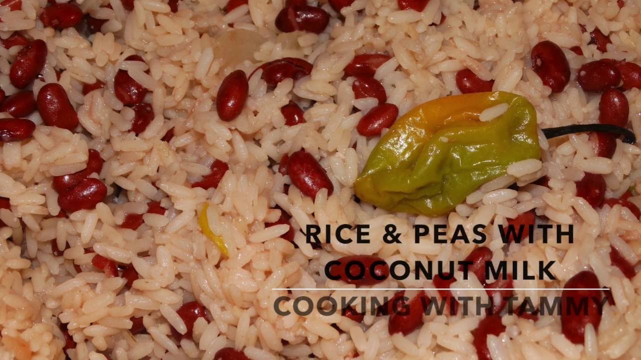 Rice And Peas With Coconut Milk