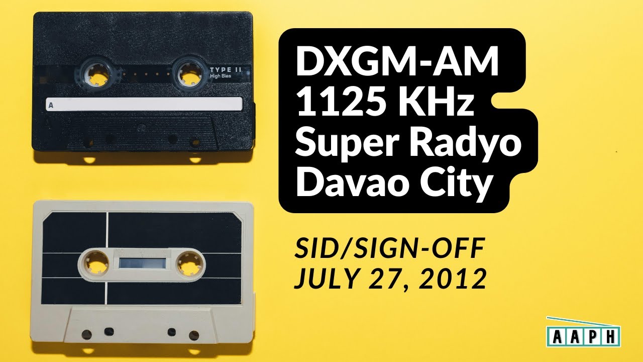 DXGM-AM 1125khz Super Radyo Davao City | Sign-off | Nov. 8, 2013