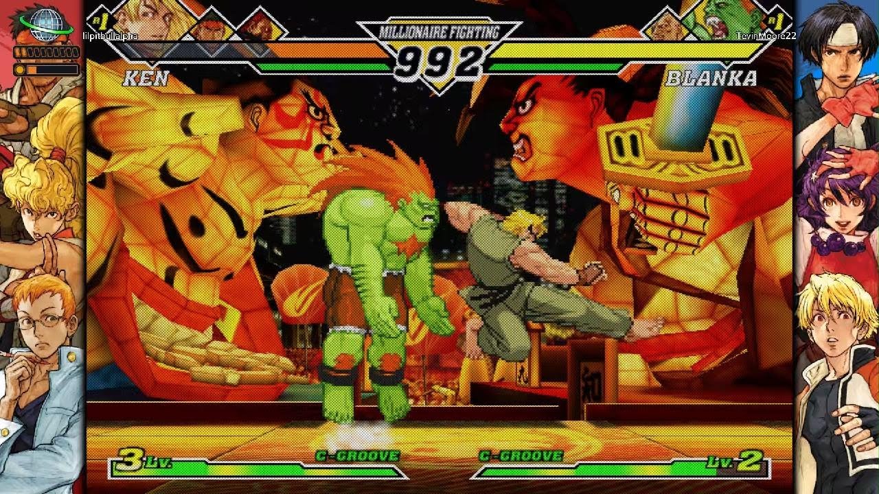 CAPCOM FIGHTING COLLECTION 2 Salty CvS2 Online Ranked Matches #2