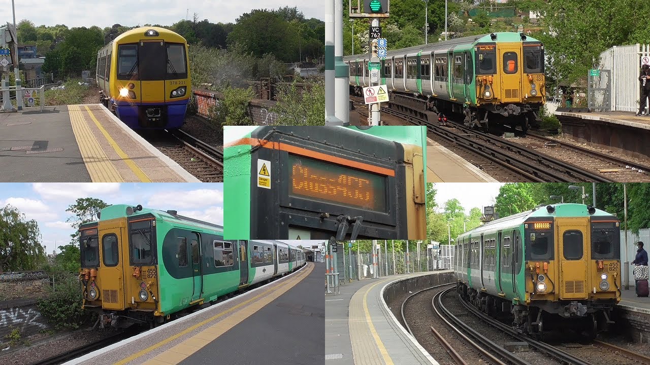 Trains @ Peckham Rye, Tulse Hill and Crystal Palace - 05/05/2022