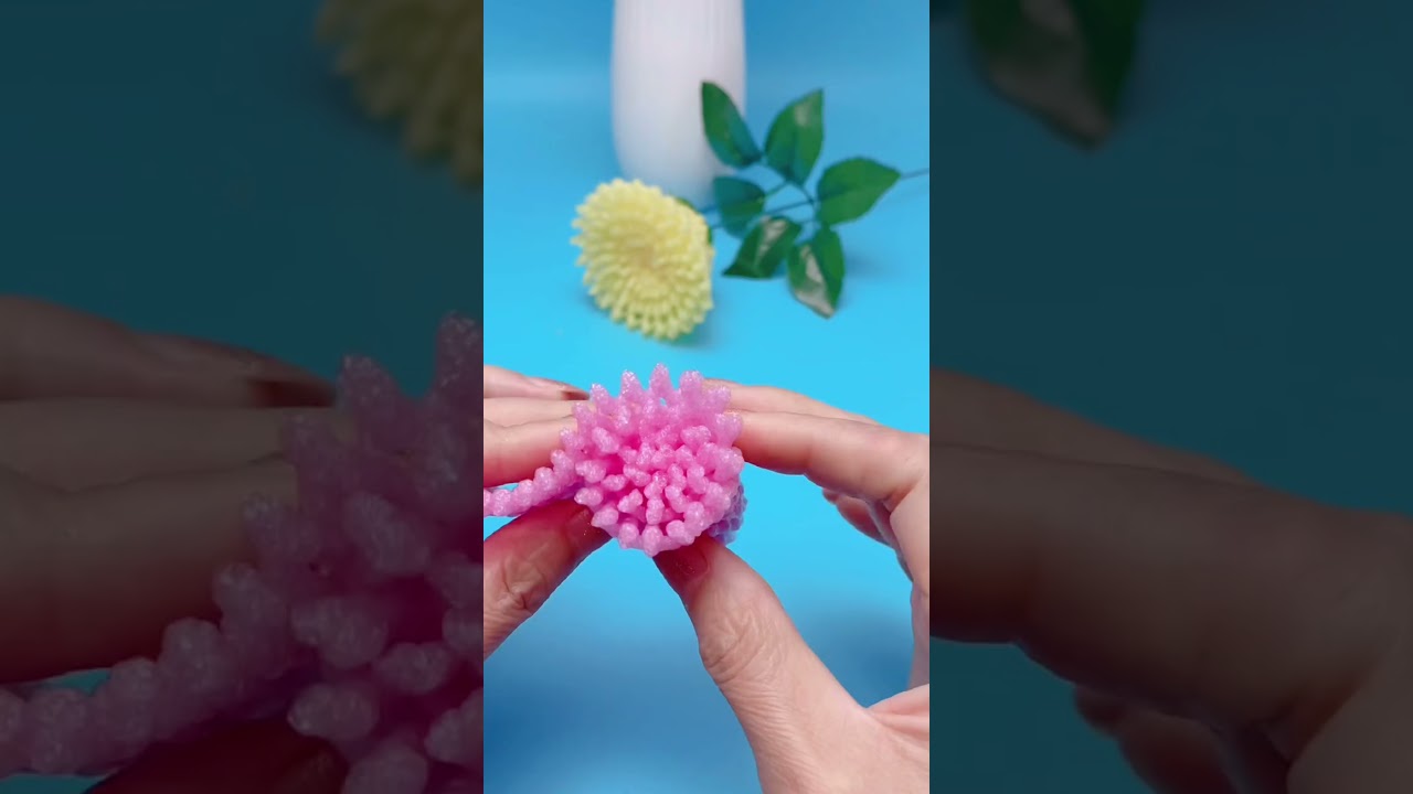 Adorable flowers with fruit cover 🌼🌸🌻💐|| #satisfyingvideo #shorts #art #decorationideas