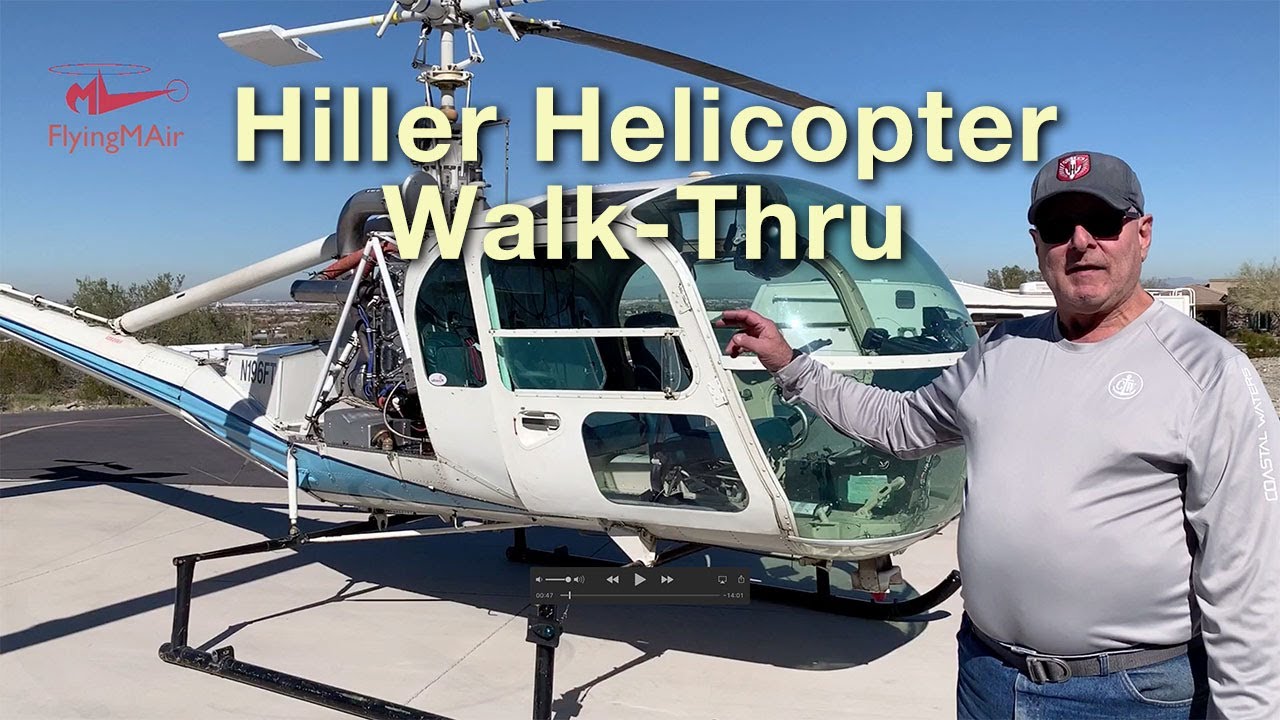 Экскурсия по вертолету Hiller