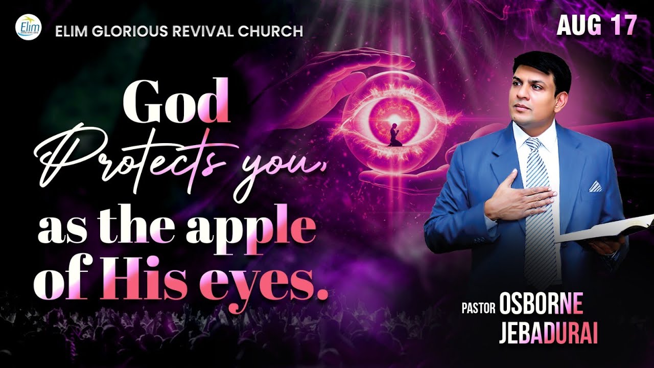 Sunday Service | 🔴LIVE 6:30 AM | Pas. OSBORNE JEBADURAI - Elim Church Kodambakkam | August 17 2025