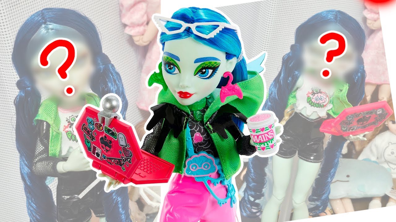 Reroot & Faceup on G3 Neon Frights Ghoulia! Can I Fix Her??