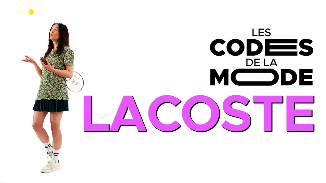 THE EPIC FASHION CODES OF LACOSTE!🐊 By Natacha Morice and Loic Prigent