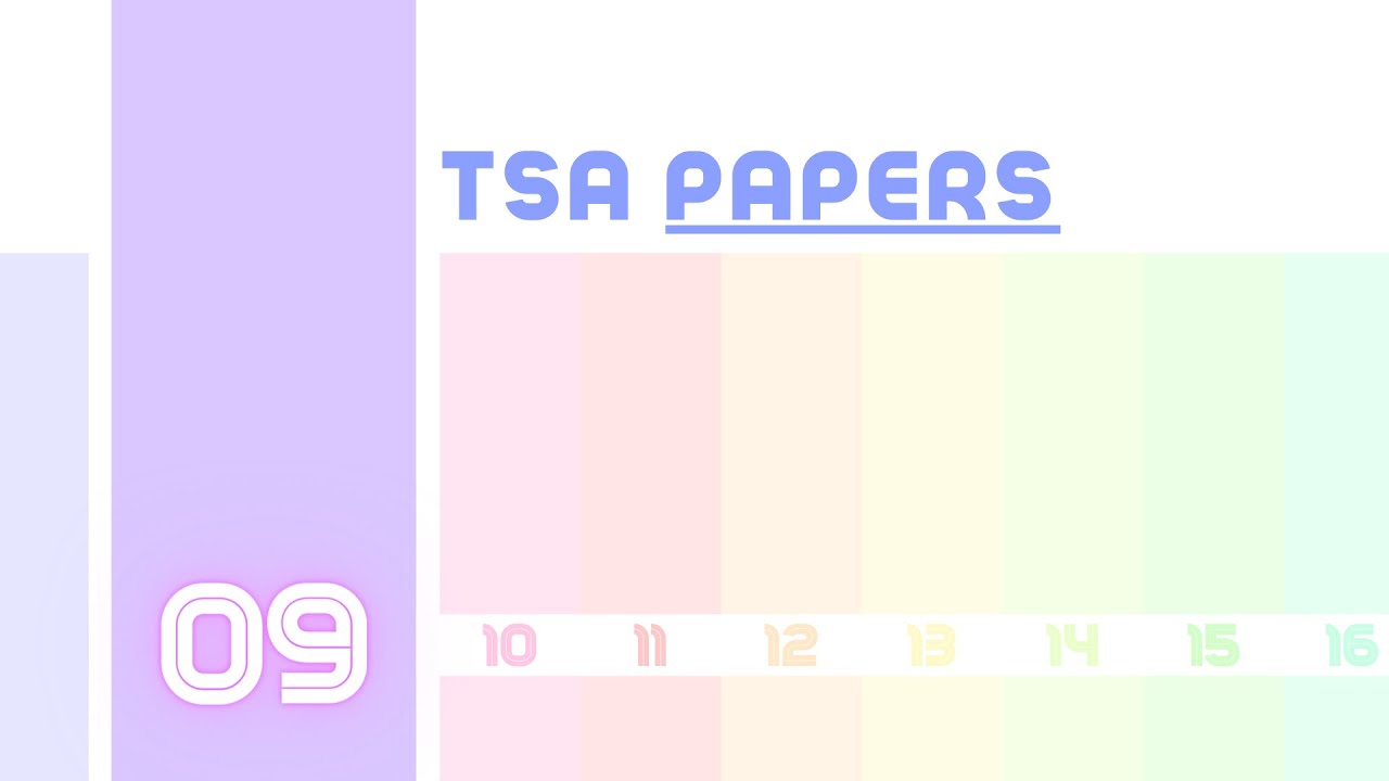 TSA 2009 Paper | Explained Answers | Thinking Skills Assessment (NOW TARA) | Oxford, Cambridge, UCL