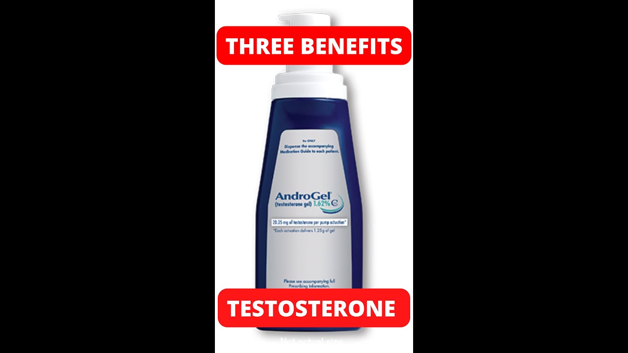 3 Benefits from AndroGel #testosterone 💪💯