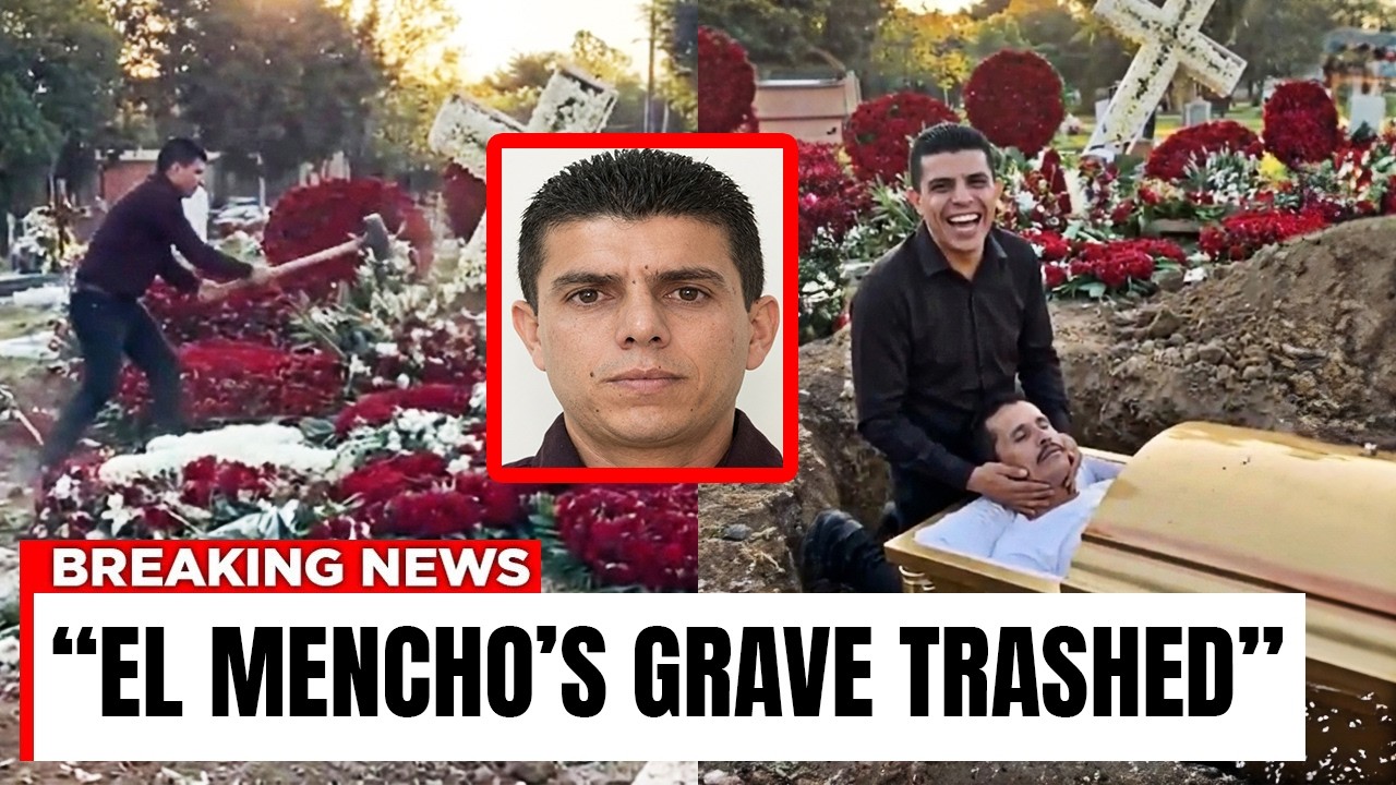 Новый босс CJNG совершил немыслимое у могилы Эль Менчо на камеру.