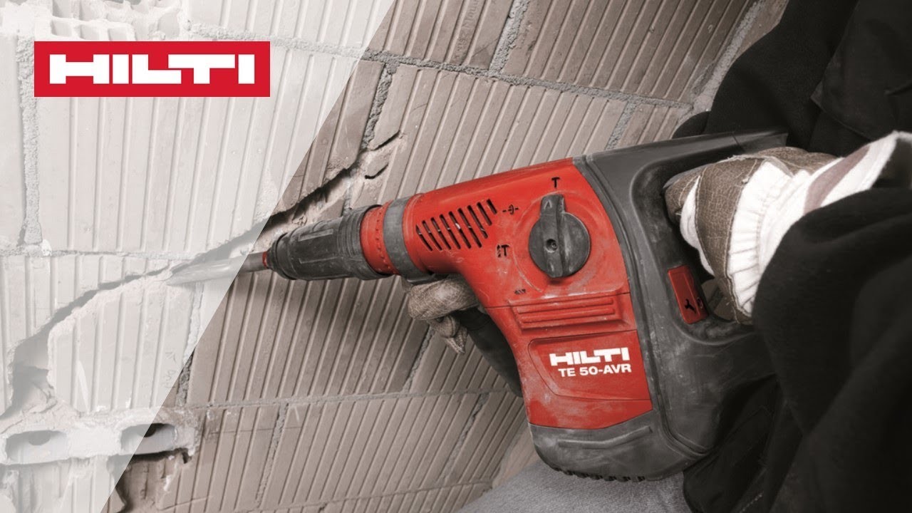 TESTIMONIALS by customers about the Hilti TE 50-AVR SDS-max hammer drill