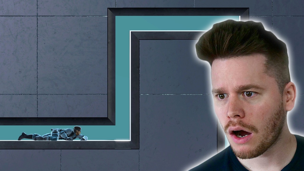 Can Snake infiltrate this CRAZY PUZZLE COURSE in Smash Ultimate?