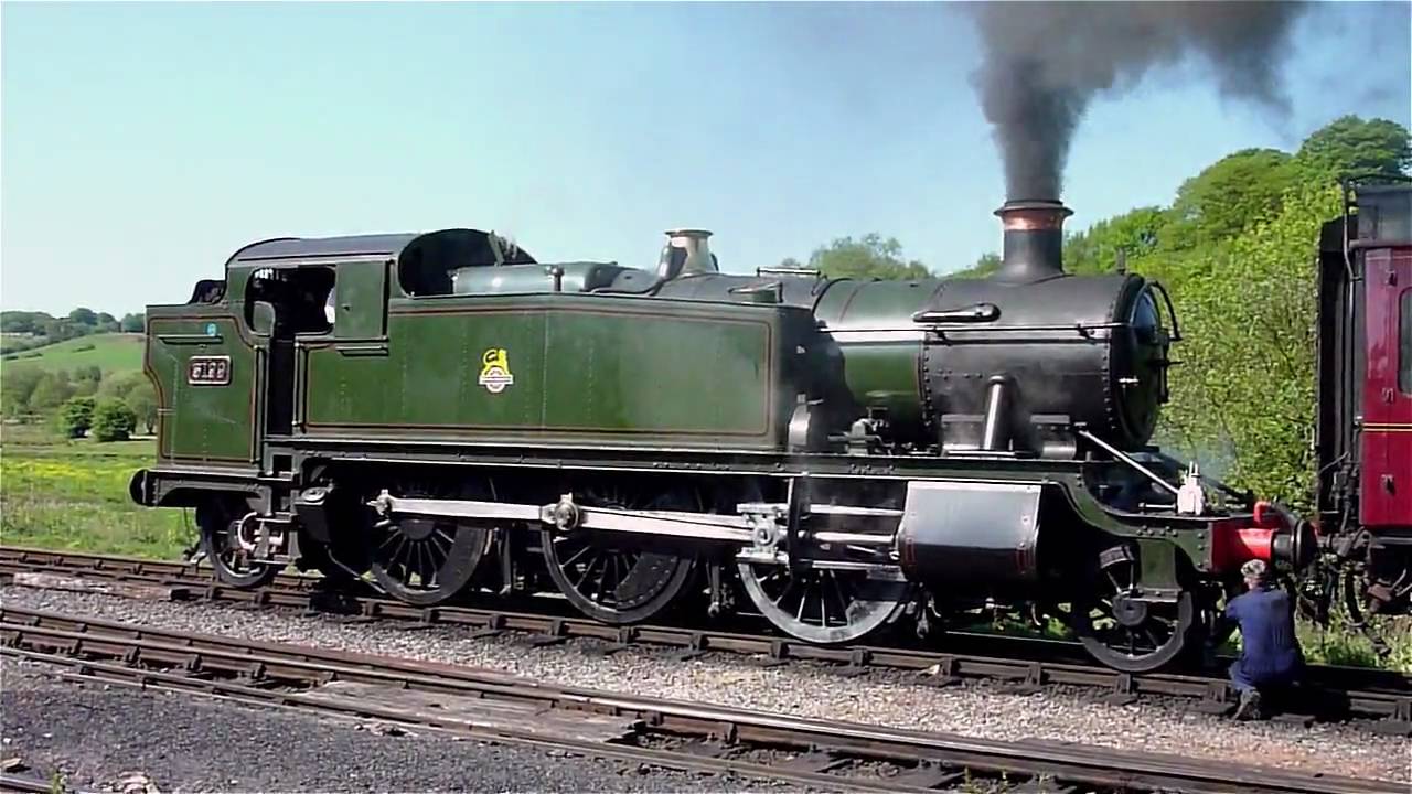 Steam Locomotive Great Western 2-6-2 Prairie tank 5199 Cheddleton
