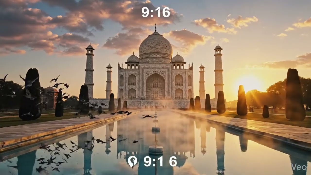 Taj Mahal at Sunrise – A Timeless Symbol of Love 🤍