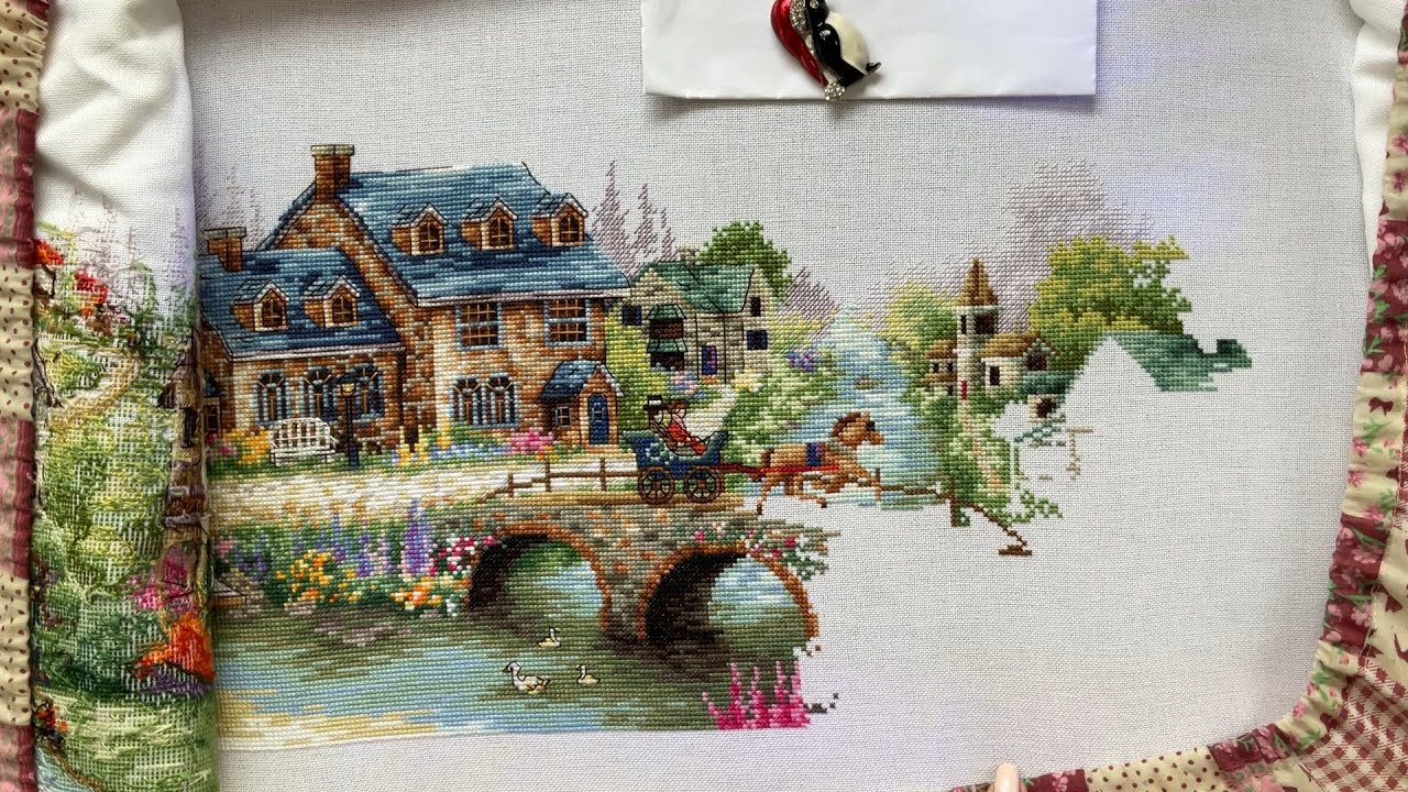 Flosstube #41 - End of January Update - Another finish