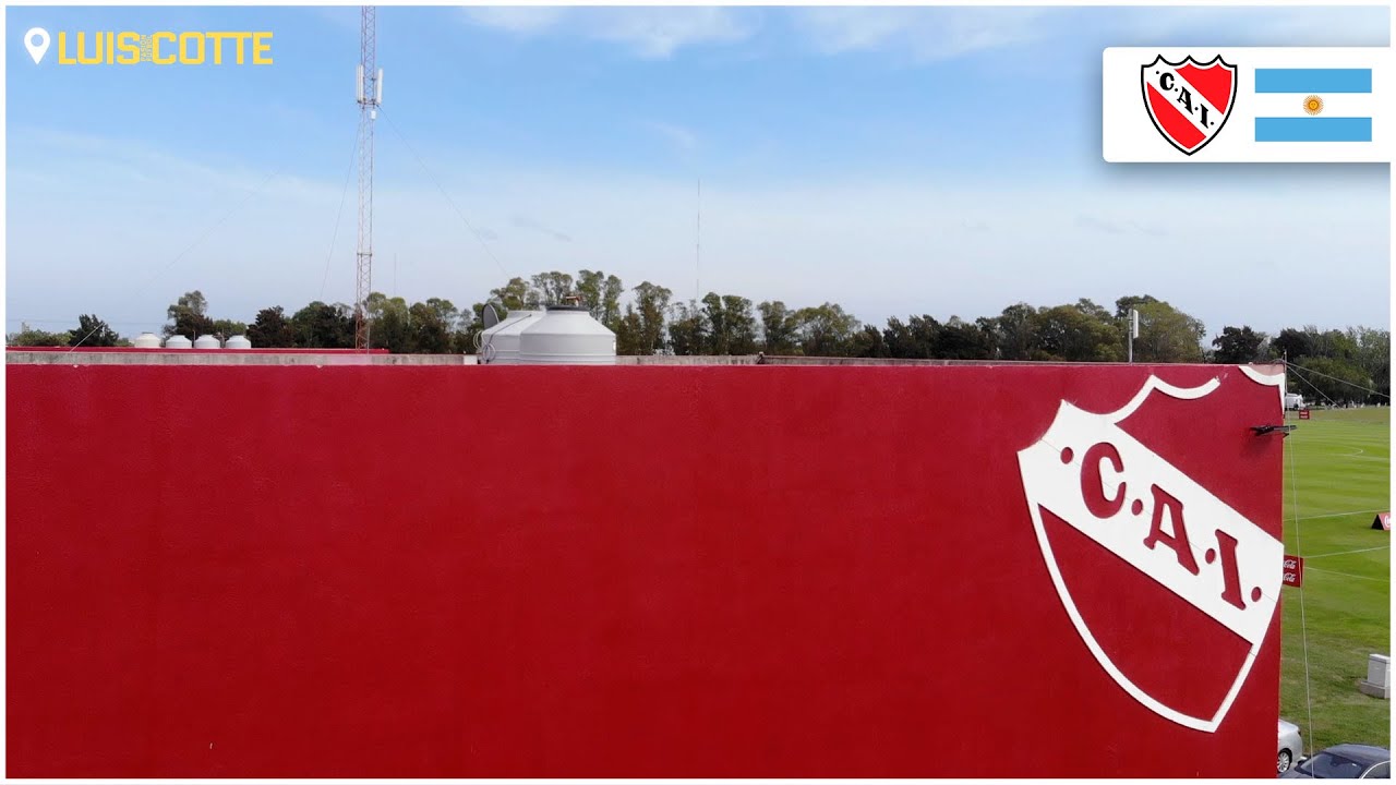 🔥 Predio de Independiente en Villa Domínico 🚁 Vuelo en DRONE sobre su centro de entrenamiento 🏟️⚽
