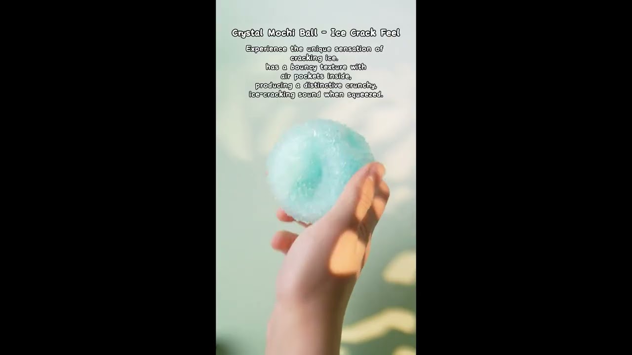 Crystal Mochi Ball ⚠️ Warning: once you start squeezing it, you might not stop!