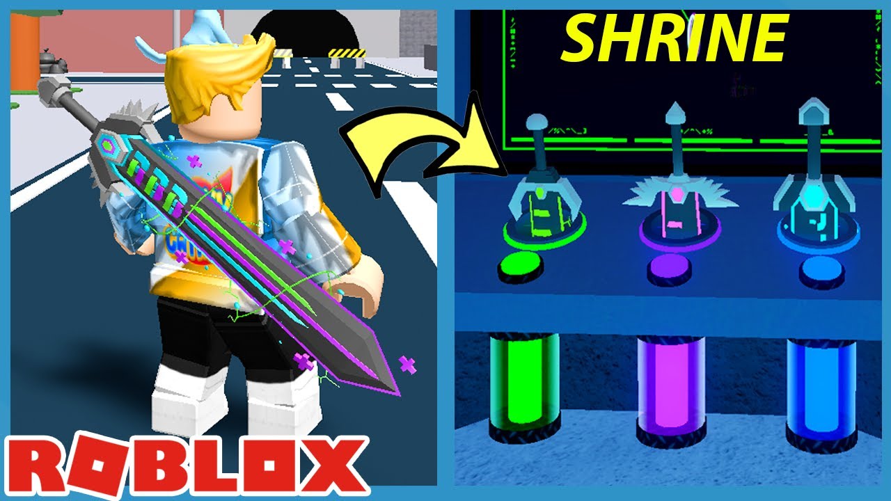 WE FOUND THE SECRET RB BATTLES SWORD SHRINE! (Roblox)