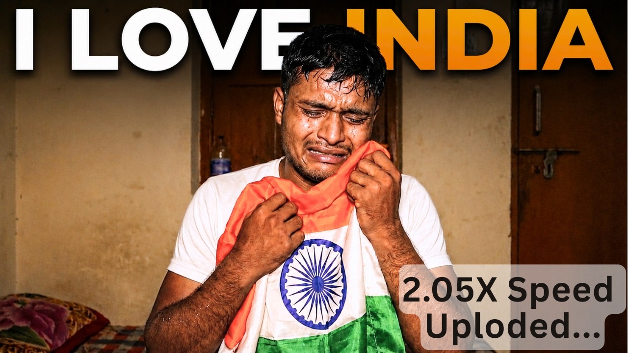 I Said “I LOVE INDIA” Continue 1,00,000 Times For 24 Hours