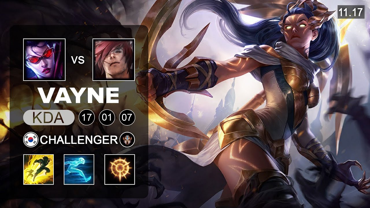 Vayne Top vs Sett - KR Challenger - Season 11 Patch 11.17