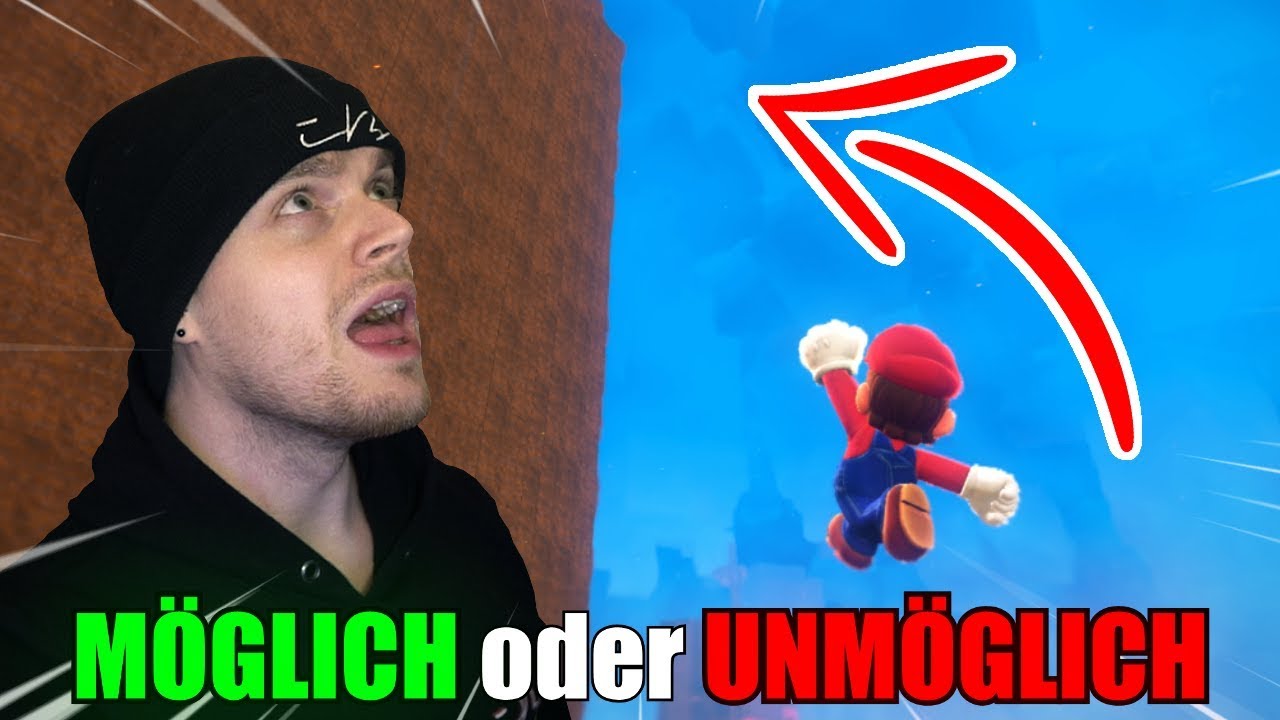KOMMT MAN DA HOCH? | Mario Odyssey (CHALLENGE!)