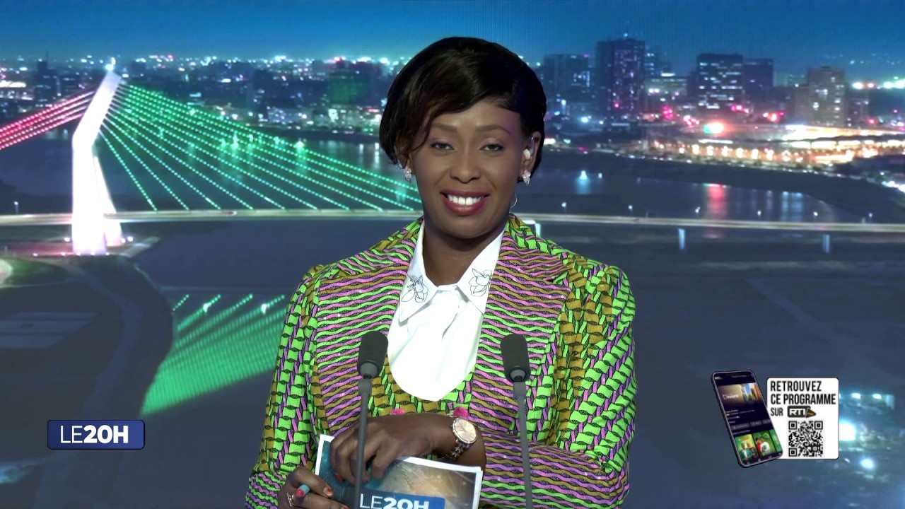 Le 20 Heures de RTI 1 du 16 février 2026 par Fatou Fofana