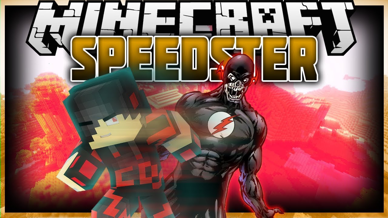 Minecraft: Mod Showcase - Speedster Mod [UPDATE 4] [NEW SUITS, BLACK FLASH, ADDON PACKS AND MORE]