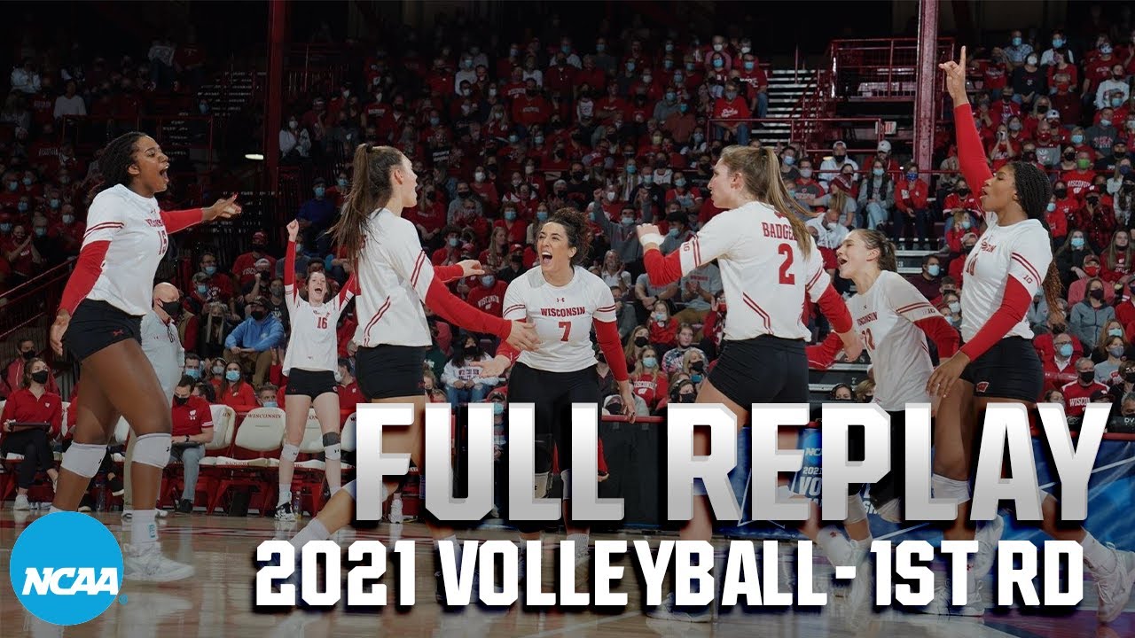 Wisconsin vs. Colgate: 2021 NCAA volleyball tournament 1st round | FULL REPLAY
