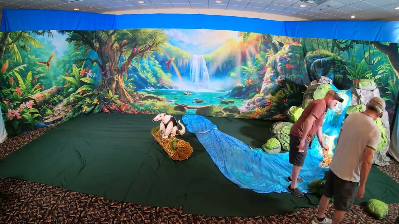 Rainforest Falls Main Set Timelapse