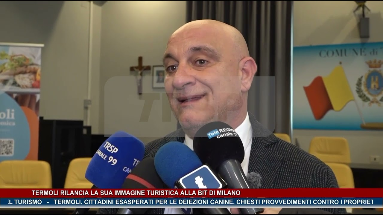 Termoli rilancia la sua immagine turistica alla Bit di Milano TG NEWS MOLISE DEL 05-02-26 - TRSP -