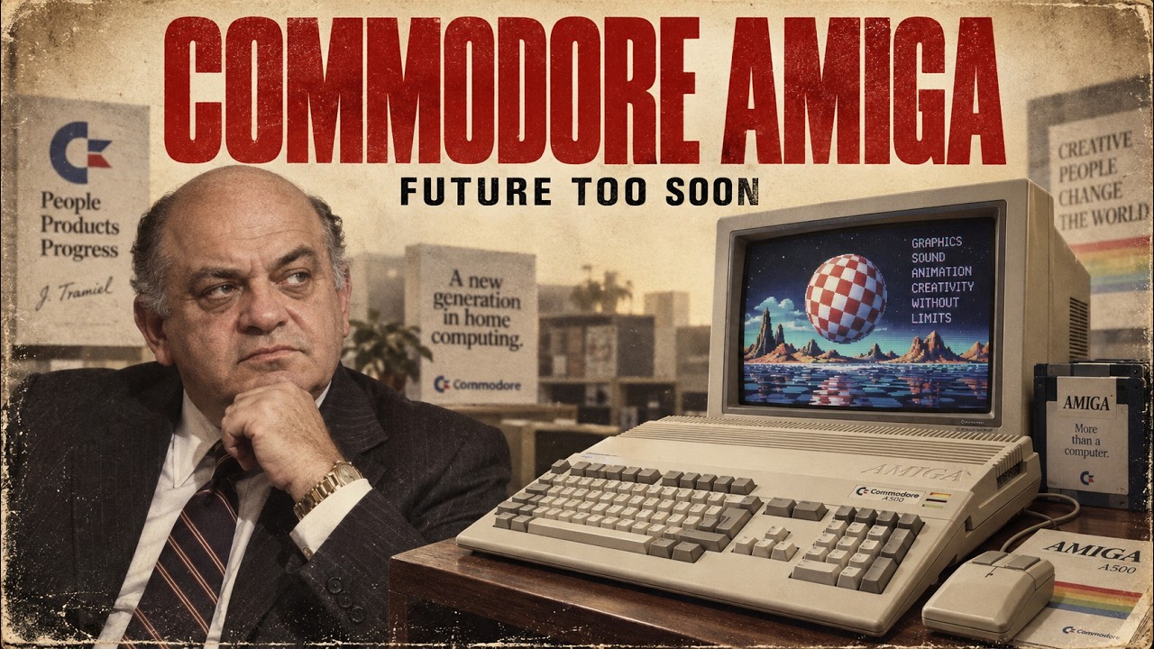 What Happened to the Commodore Amiga? The Computer That Was Years Ahead of Its Time