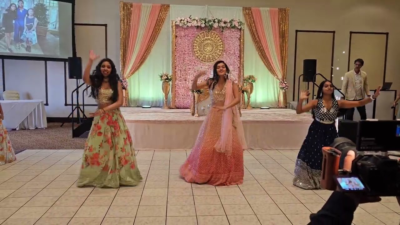 Sweet 16 bhangra dance with friends