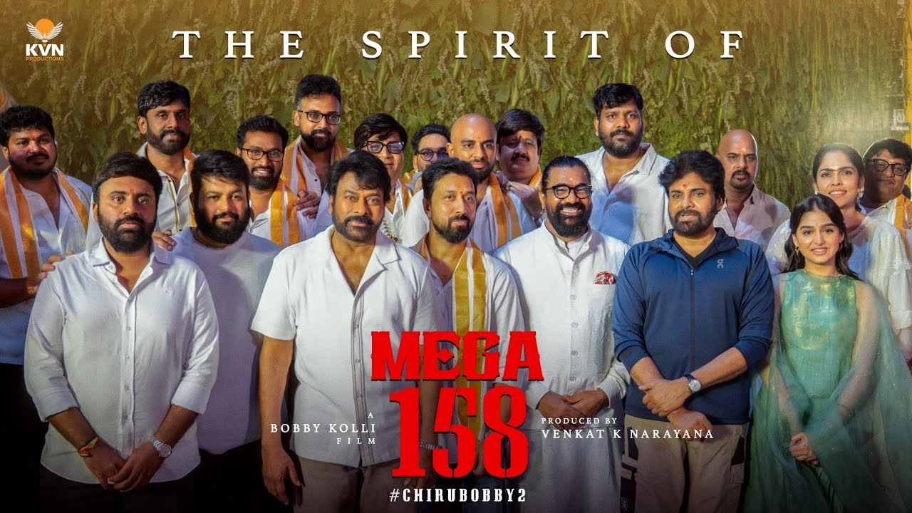 The Spirit of #MEGA158 - Shoot Begins | Megastar Chiranjeevi | Bobby Kolli | KVN Productions