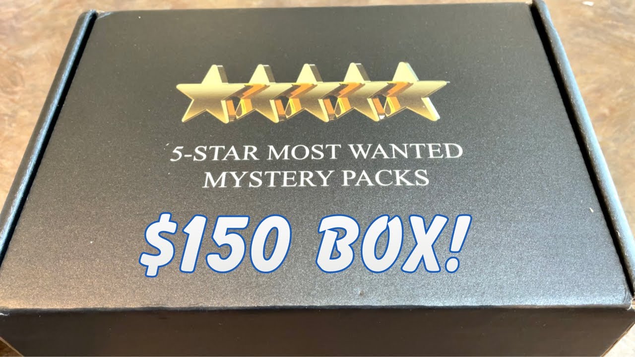 $150 FIVE STAR MYSTERY BOXES PACKED WITH GOOD STUFF! (Mystery Box Monday)