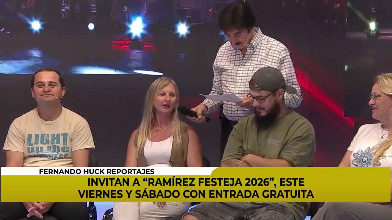 INVITAN A “RAMÍREZ FESTEJA 2026”, ESTE VIERNES Y SÁBADO CON ENTRADA GRATUITA