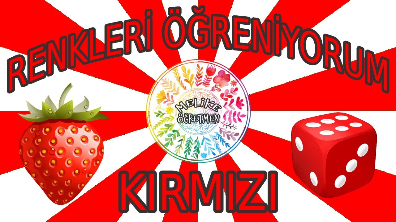 RENKLERİ ÖĞRENİYORUM // KIRMIZI // OKUL ÖNCESİ