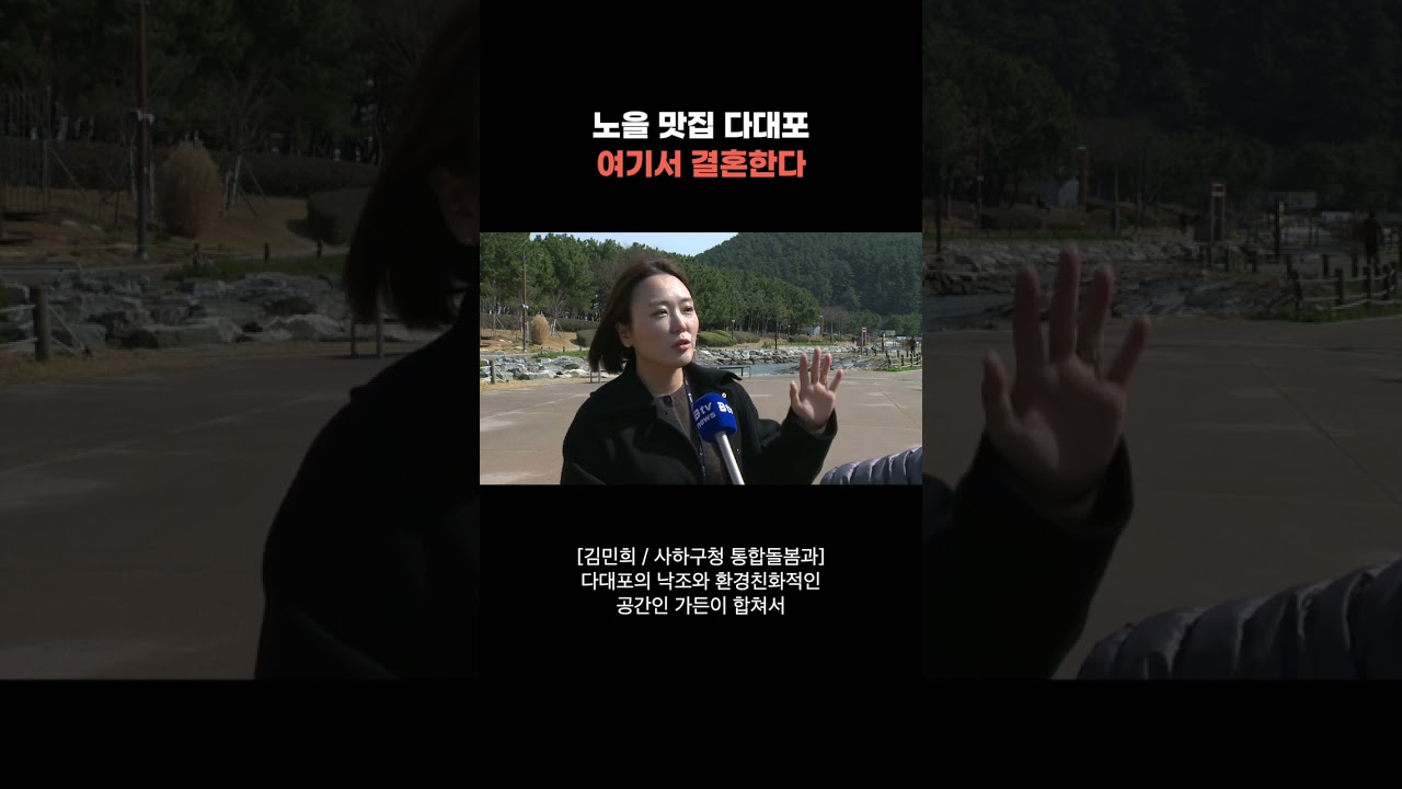노을 맛집 다대포, 여기서 결혼한다 [부산]